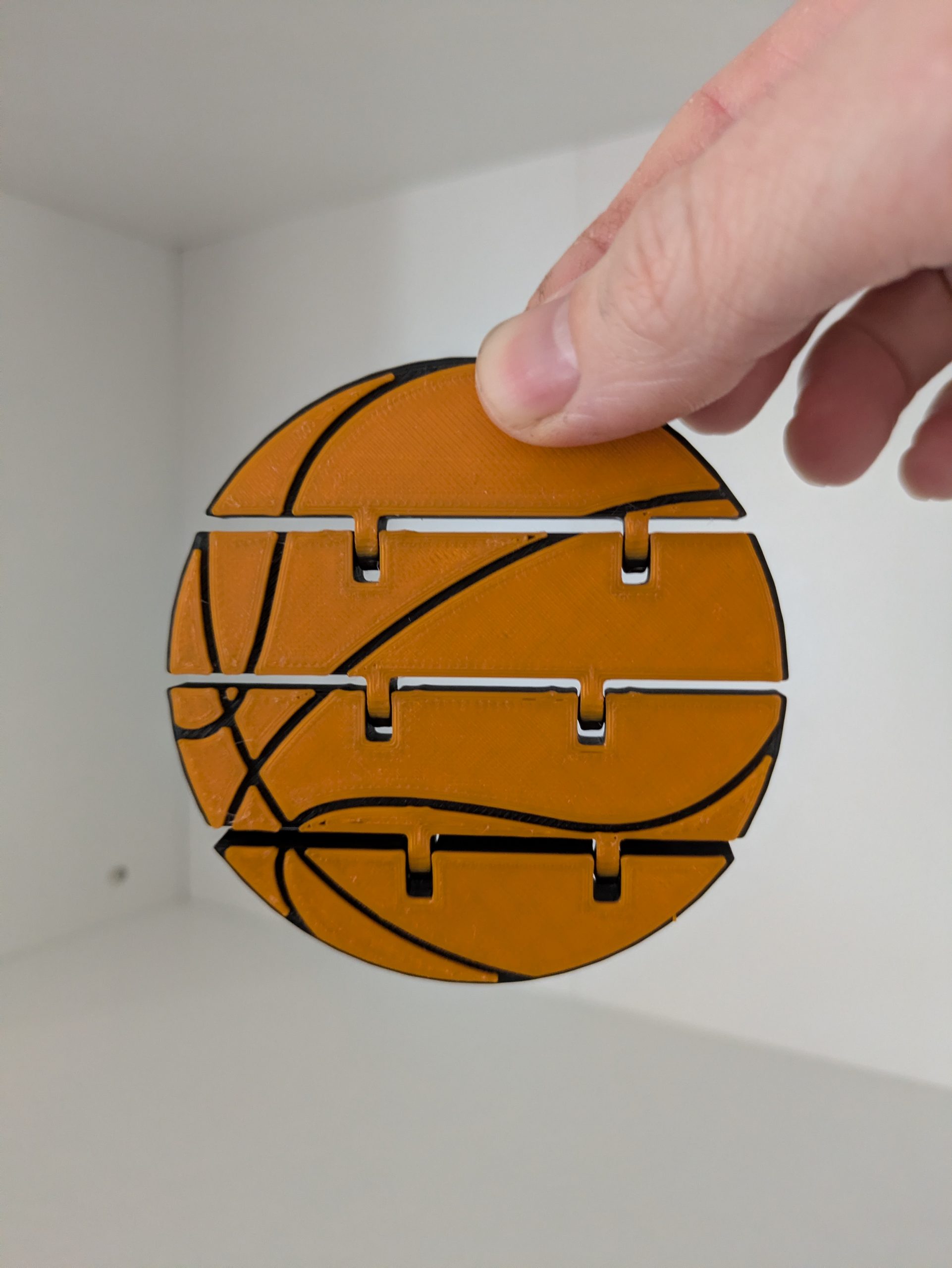 Flexible Basketball Fidget Toy